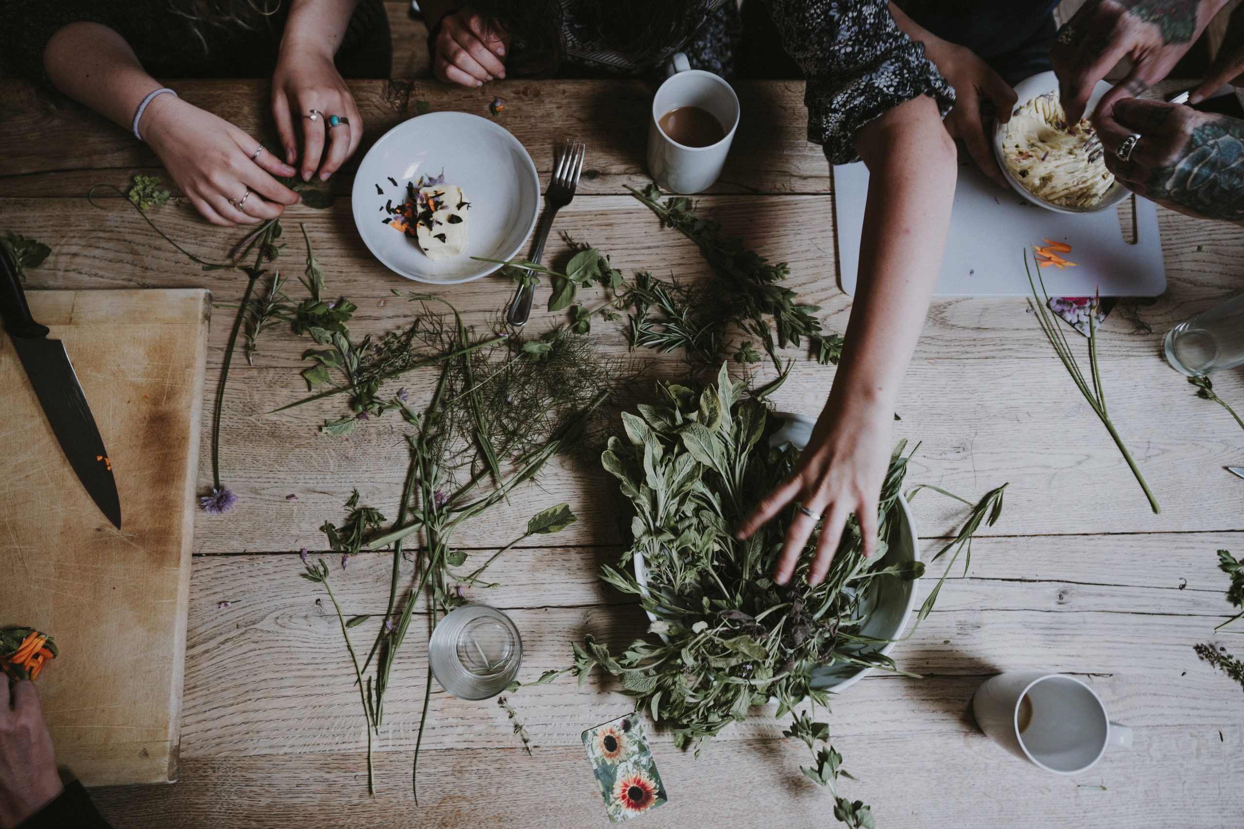 erbe aromatiche in cucina